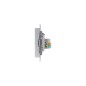 Розетка компьютерная + телевизионная 2-м AtlasDesign RJ45 кат.5E + TV механизм алюм. SE ATN000389