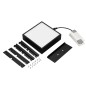 Светильник светодиодный DL-GRIGLIATO-S140x140-18W Warm3000 (BK 100 deg 230) IP40 металл Arlight 045698
