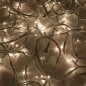 Гирлянда модульная светодиодная "Дюраплей LED" 20м 200LED тепл. бел. 15Вт 24В IP67 постоян. свечение провод каучук бел. Neon-Nig