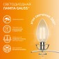 Лампа светодиодная филаментная Filament Elementary 10Вт свеча 2700К Е14 650лм GAUSS 32110 Лампа светодиодная филаментная Filament Elementary 10Вт свеча 2700К Е14 650лм GAUSS 32110