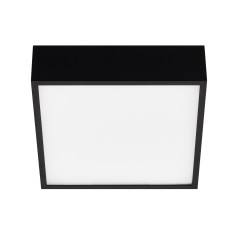 Светильник светодиодный DL-GRIGLIATO-S140x140-18W Warm3000 (BK 100 deg 230) IP40 металл Arlight 045698