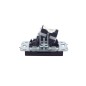 Розетка компьютерная + телевизионная 2-м Brite РТВ/РК12-БрЧ RJ45 кат.5E + TV механизм черн. IEK BR-AK20-1-K02