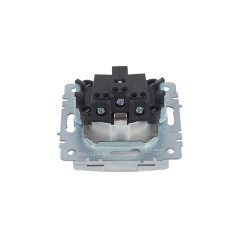 Розетка BRITE РСбш10-3-44-БрА 16А IP44 с заземл. защ. шторки с крышкой механизм алюм. IEK BR-R16-16-44-K47