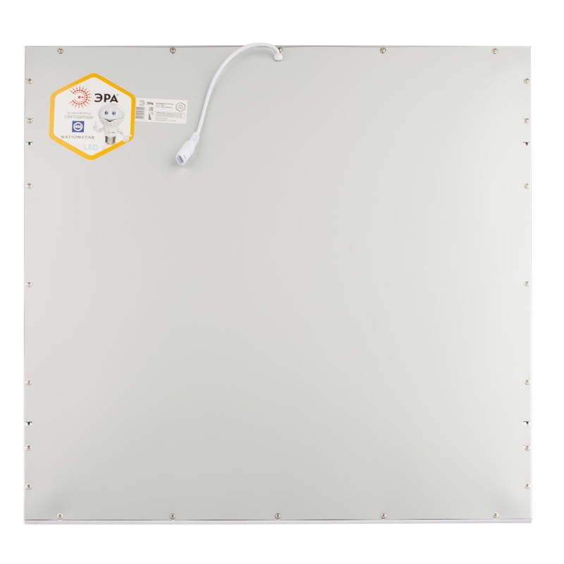 Светильник светодиодный SPL-510-W-40K-040 40Вт 4000К IP40 3420лм 595х595х8 без драйвера панель бел. ЭРА Б0048927 Светильник светодиодный SPL-510-W-40K-040 40Вт 4000К IP40 3420лм 595х595х8 без драйвера панель бел. ЭРА Б0048927