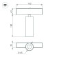 Светильник MAG-SPOT-45-R85-12W Day4000 (WH 36 deg 24В) (IP20 металл 3 года) Arlight 033425