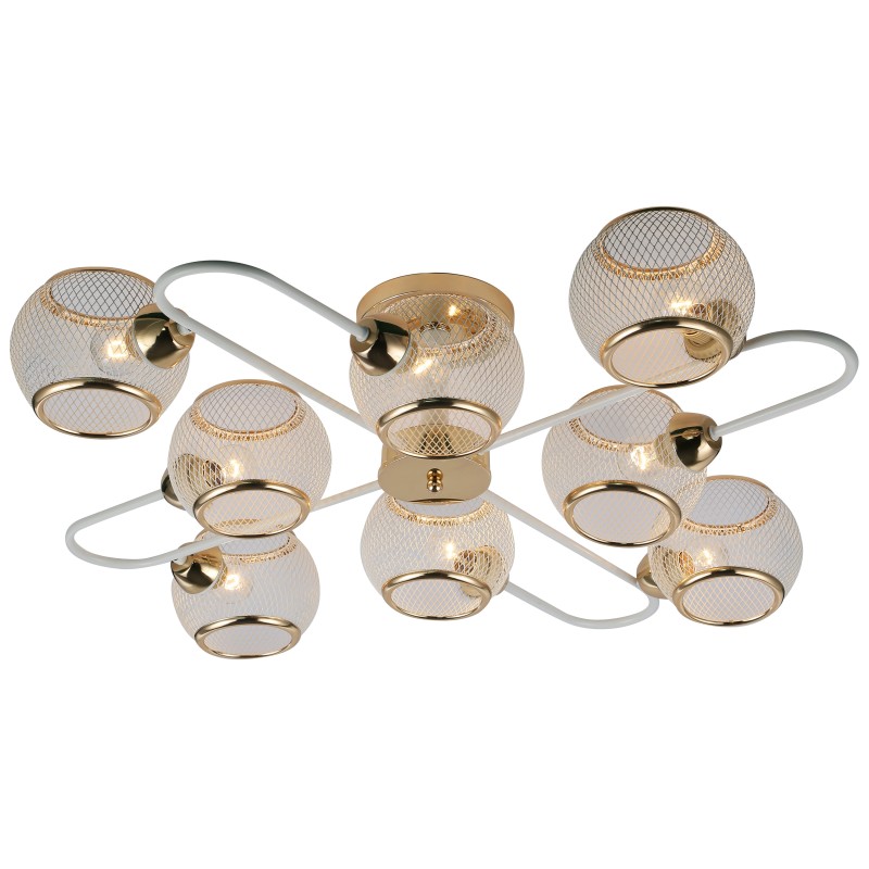 Люстра Mortifera 3130-308 8хE27 40Вт модерн Rivoli Б0054887 Люстра Mortifera 3130-308 8хE27 40Вт модерн Rivoli Б0054887