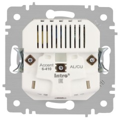Розетка Accent 6-410-01М P+E Schuko со шторками 16А-250В + 2хUSB IP20 СУ бел. матов. Intro Б0063691