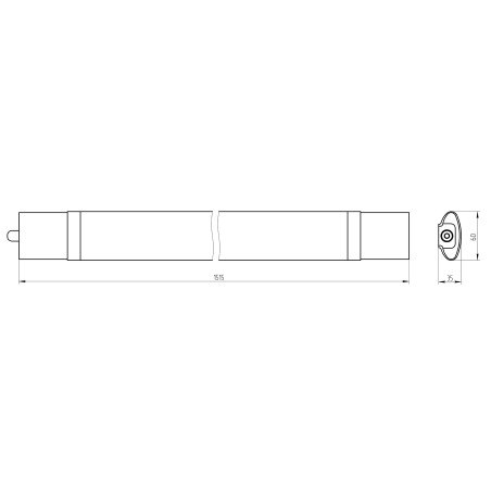 Светильник светодиодный SPP-3-50-6K-M 50Вт 6500К 4250лм IP65 1500х64х40 Ra»80 матов. Эра Б0041978
