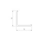 Экран ARH-KANT-H16-2000 Square Frost-PM 2м пластик Arlight 016581 Экран ARH-KANT-H16-2000 Square Frost-PM 2м пластик Arlight 016581