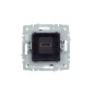 Розетка СП BRITE HDMI РHDMI-0-БрА механизм алюм. IEK BR-H10-K47