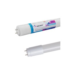 Лампа светодиодная 10Вт 220В G13 6500К GLASS 600мм T8 Космос Lksm_LED10wG13T865GL