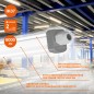 Светильник светодиодный Eco Class Damp Proof Slim 57Вт 4000К IP65 6000лм 1.5м ДСП промышленный накладной/подвесной сер. (аналог Светильник светодиодный Eco Class Damp Proof Slim 57Вт 4000К IP65 6000лм 1.5м ДСП промышленный накладной/подвесной сер. (аналог