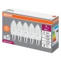 Лампа светодиодная LED Value LVCLB60 7SW/840 7Вт свеча матовая E27 230В 2х5 RU (уп.5шт) OSRAM 4058075578043 Лампа светодиодная LED Value LVCLB60 7SW/840 7Вт свеча матовая E27 230В 2х5 RU (уп.5шт) OSRAM 4058075578043