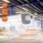 Светильник светодиодный ДСП-18Вт 4000K 1890лм IP65 0.6м ECO CLASS серый LEDVANCE 4058075622562 Светильник светодиодный ДСП-18Вт 4000K 1890лм IP65 0.6м ECO CLASS серый LEDVANCE 4058075622562