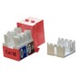 Вставка Keystone Jack RJ45 (8P8C) кат.5E KJ9-8P8C-C5e-90-RD красн. Hyperline 432655 Вставка Keystone Jack RJ45 (8P8C) кат.5E KJ9-8P8C-C5e-90-RD красн. Hyperline 432655