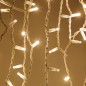 Гирлянда светодиодная "Занавес" 3х2м 600LED тепл. бел. IP65 220В бел. мерцание провод бел. каучук Эра Б0051892