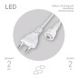 Кабель питания для линейного светильника Cable-DCWP-2pin(PT2)-M15-plug -2m Эра Б0064637 Кабель питания для линейного светильника Cable-DCWP-2pin(PT2)-M15-plug -2m Эра Б0064637