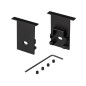 Заглушка SL-COMFORT-2542-F BLACK c отверстием металл Arlight 031783 Заглушка SL-COMFORT-2542-F BLACK c отверстием металл Arlight 031783