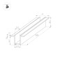 Трек встраиваемый MAG-TRACK-2538-F-2000 (BK) IP20 метал. 3 года Arlight 033244 Трек встраиваемый MAG-TRACK-2538-F-2000 (BK) IP20 метал. 3 года Arlight 033244