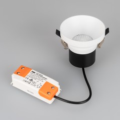 Светильник светодиодный MS-VOLCANO-BUILT-R82-10W Day4000 WH 38 deg IP20 230В металл Arlight 035440
