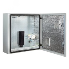 Термошкаф -55град. до +50град.C 600x600x300мм IP66 МАСТЕР-4 УТПВ-П (Версия плюс) с обогревом и пассивной вентиляцией Mastermann 