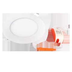 Светильник светодиодный PPL-R WH 6Вт 6500К IP40 d120мм ДВО встраив. ультратонкий кругл. JazzWay 5008489A