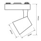 Светильник светодиодный трековый PTR 0330 30Вт 4000К IP40 24град. WH бел. Pro JazzWay 5010598 Светильник светодиодный трековый PTR 0330 30Вт 4000К IP40 24град. WH бел. Pro JazzWay 5010598