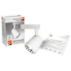 Светильник светодиодный трековый PTR 0330 30Вт 4000К IP40 24град. WH бел. Pro JazzWay 5010598