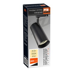 Светильник светодиодный трековый PTR 0725 25Вт 3000К IP40 24град. BL черн. Pro JazzWay 5018563