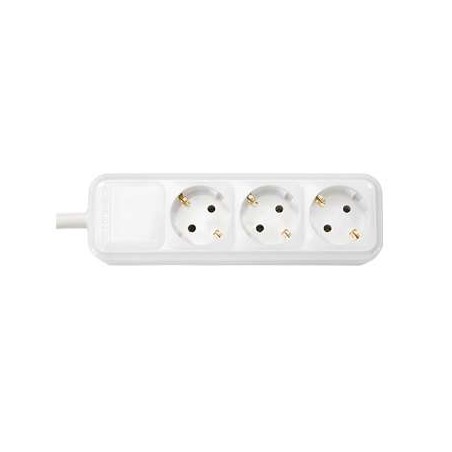 Колодка удлинителя 3-м с заземл. бел. Bylectrica Р16-337