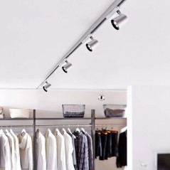 Светильник светодиодный трековый PTR 0315 15Вт 4000К IP40 24град. GR сер. Pro JazzWay 5023789