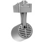 Светильник светодиодный трековый PTR 0315 15Вт 4000К IP40 24град. GR сер. Pro JazzWay 5023789 Светильник светодиодный трековый PTR 0315 15Вт 4000К IP40 24град. GR сер. Pro JazzWay 5023789