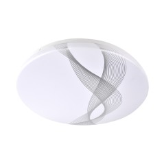 Светильник светодиодный декоративный PPB Wave 12Вт 6500К IP20 d215х50 настенно-потолочный бытовой JazzWay 5024922