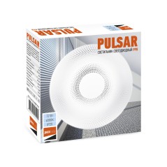 Светильник светодиодный декоративный PPB Pulsar 12Вт 6500К IP20 d215х50 настенно-потолочный бытовой JazzWay 5025004