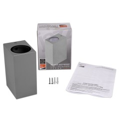 Светильник PDL-S 72150 GU10-2 под лампу GU10 GR 230В IP65 фасадный JazzWay 5040038