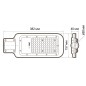 Светильник светодиодный PSL 07 50Вт 5000К IP65 AC180-260 уличный ДКУ Pro JazzWay 5041059 Светильник светодиодный PSL 07 50Вт 5000К IP65 AC180-260 уличный ДКУ Pro JazzWay 5041059