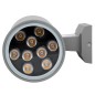 Светильник светодиодный архитектурный PWL-200110/30D 1х9Вт 3000К GR IP65 фасадный исполнение односторон. сер. Pro JazzWay 504205