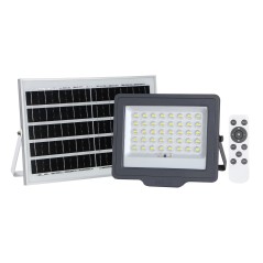 Прожектор светодиодный PFL SOLAR 100 6500К IP65 ДО с солнечн. панелью и пультом в компл. Pro JazzWay 5044418