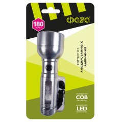 Фонарь ручной AF6-L3W/L2W-ti 3Вт COB+2Вт LED 3хAAA (не в компл.) корпус: алюм. ближн./дальн. свет титан. ФАZА 5044746