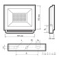 Прожектор светодиодный СДО-20 70Вт 6500К IP65 230В BL ДО прозр. закален. стекло ФАZА 5047327 Прожектор светодиодный СДО-20 70Вт 6500К IP65 230В BL ДО прозр. закален. стекло ФАZА 5047327
