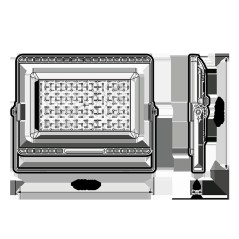 Прожектор светодиодный PFL-S8 200Вт 6500К LOWTEMP 120град. до -60град. IP65 УХЛ1 ДО/СДО Pro JazzWay 5057739