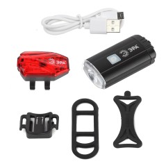 Фонарь аккумуляторный велосипедный VA-801 2в1 осн. CREE XPG + подсветка SMD micro USB 800мА.ч (блист.) Эра Б0039624
