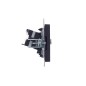 Розетка компьютерная + телевизионная 2-м Brite РТВ/РК12-БрЧ RJ45 кат.5E + TV механизм черн. IEK BR-AK20-1-K02