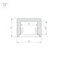 Профиль SL-MINI-8-H6-2000 ANOD BLACK алюм. без экрана Arlight 030522 Профиль SL-MINI-8-H6-2000 ANOD BLACK алюм. без экрана Arlight 030522