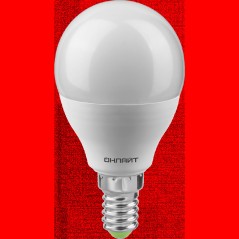 Лампа светодиодная 90 062 OLL-G45-12-230-6.5K-E14-FR ОНЛАЙТ 90062