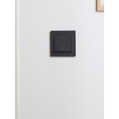 Рамка 1-м IP44 BRITE РУ-1-БрГ-44 графит IEK BR-M12-44-K53