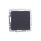 Розетка BRITE РСбш10-3-44-БрГ 16А IP44 с заземл. защ. шторки с крышкой механизм графит IEK BR-R16-16-44-K53
