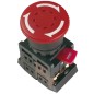 Кнопка "Грибок" AE-22 d22мм 1з+1р 240В с фиксацией красн. IEK BBG10-AE-K04 Кнопка "Грибок" AE-22 d22мм 1з+1р 240В с фиксацией красн. IEK BBG10-AE-K04