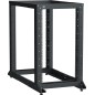 Стойка 2-рамная 42U 600х600-1000мм черн. LINEA F ITK LF05-42U61-2GM