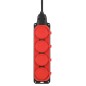 Удлинитель силовой UK-4e-3x1.5-5m-IP44(KG) с заземлением 4 розетки каучук 5м КГ 3х1.5кв.мм IP44 Эра Б0057585